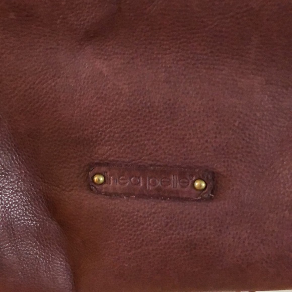 Leather boho handbag. - Picture 3 of 8